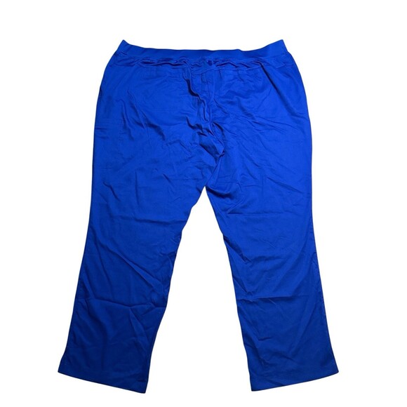 Grey’s Anatomy Mia Scrub Pants 4XL Royal Blue Womens 4277 6 Pockets Mid-Rise New - Picture 8 of 10